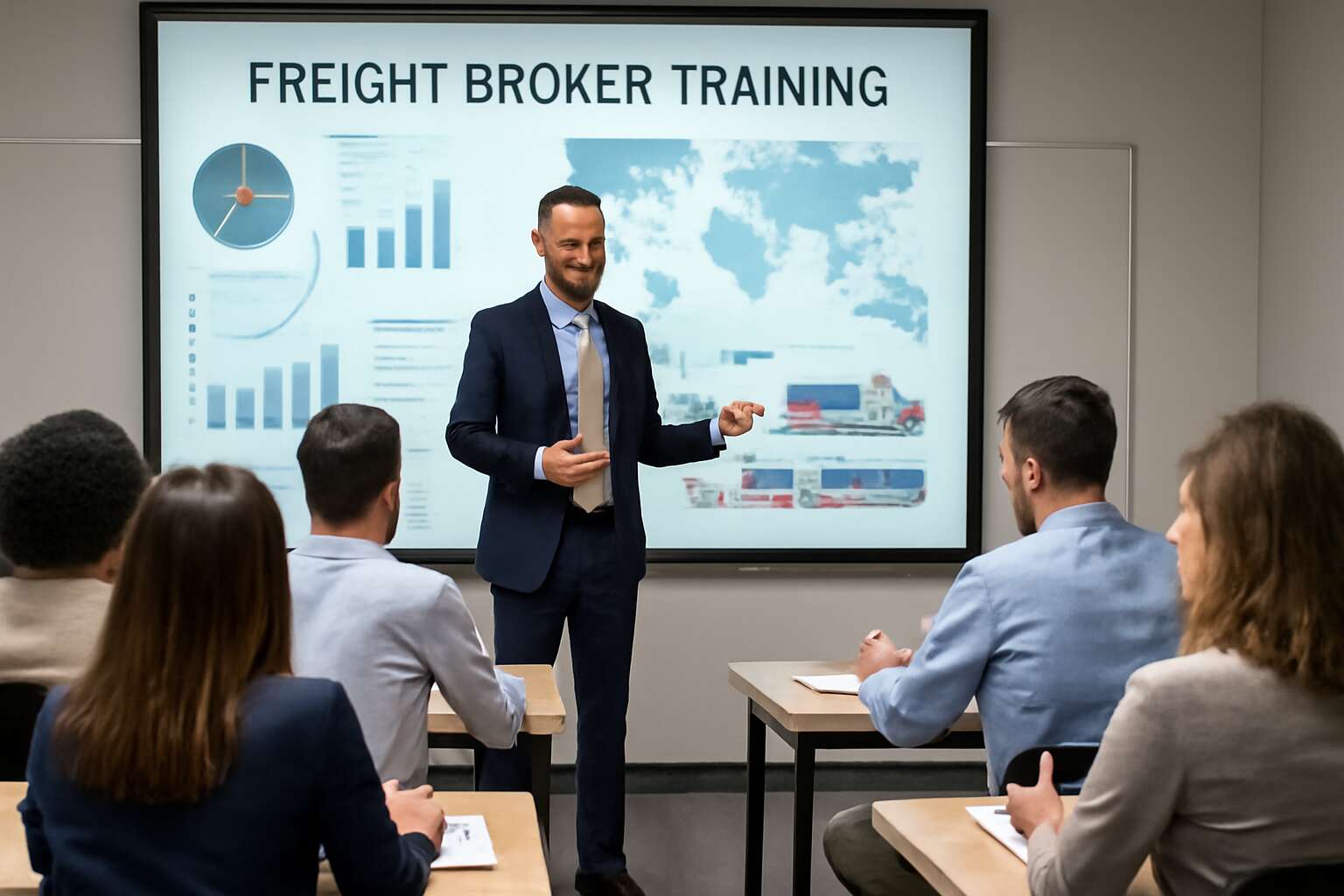 freight broker training community college