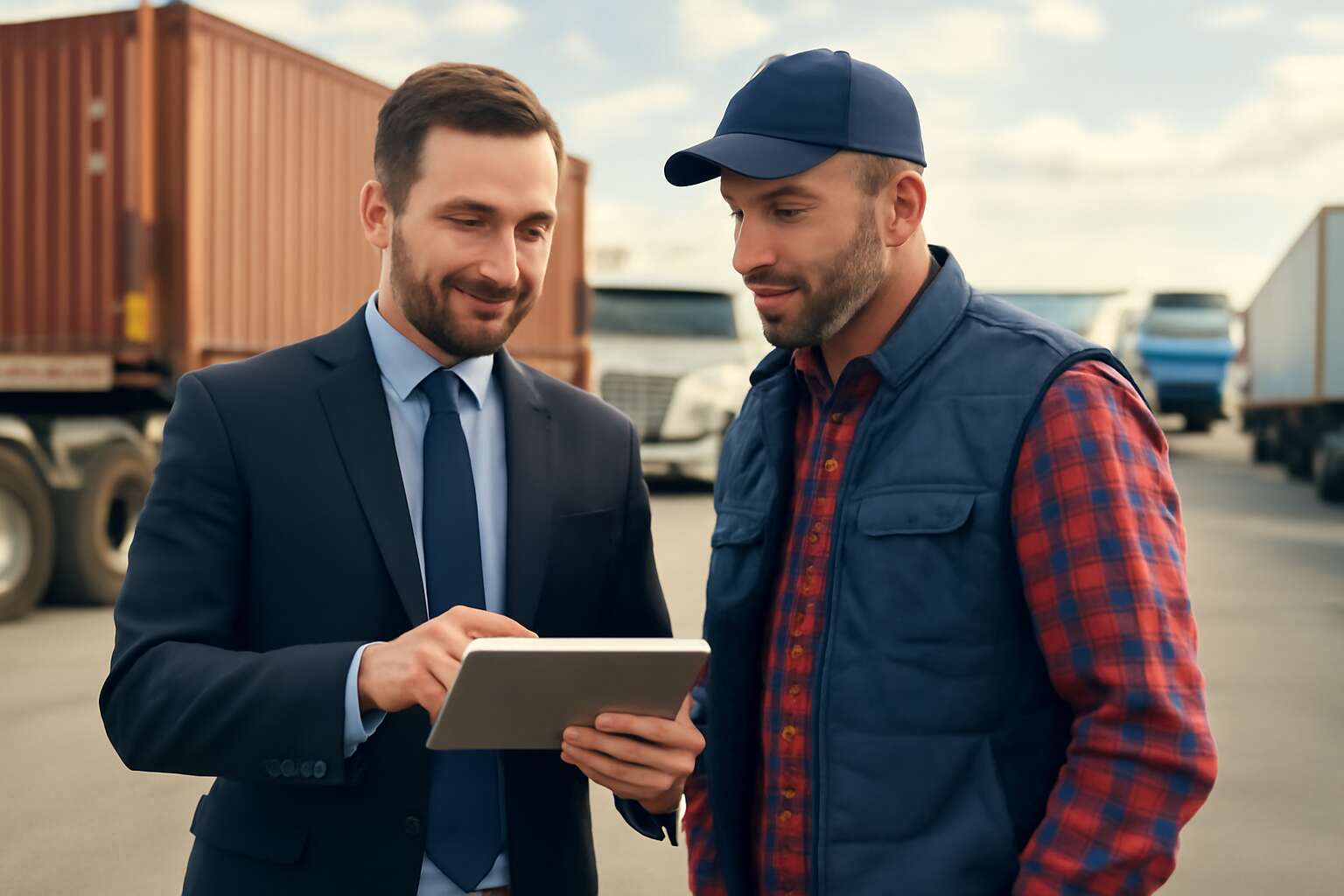 freight broker vs truck driver