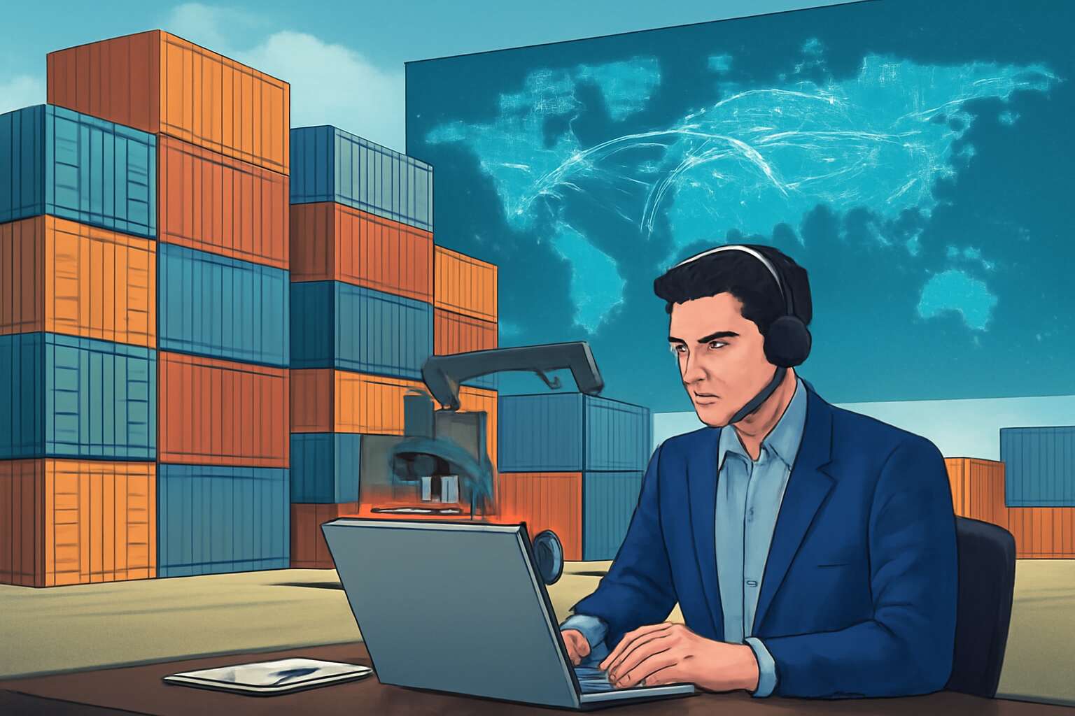 freight broker vs logistics