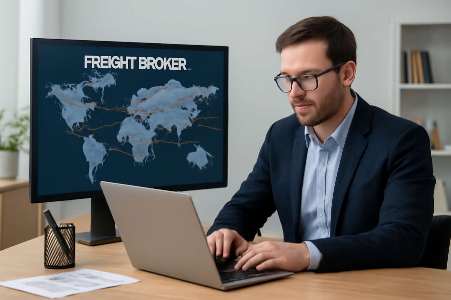 freight broker yearly income