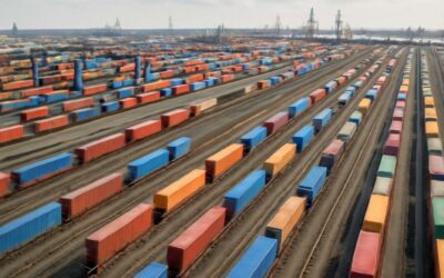 Global shippers lean on rail freight transport world for faster, greener logistics.
